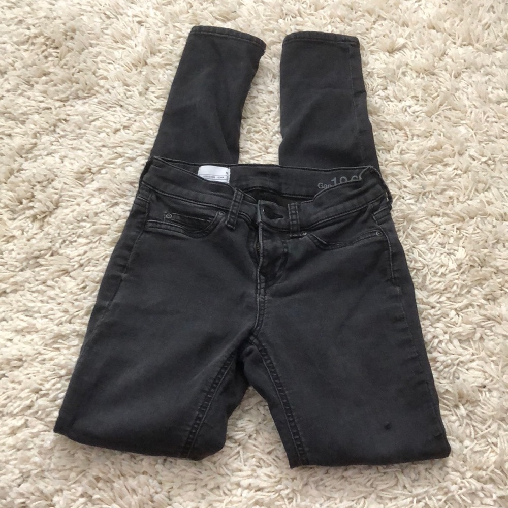 GAP black legging skinny jeans